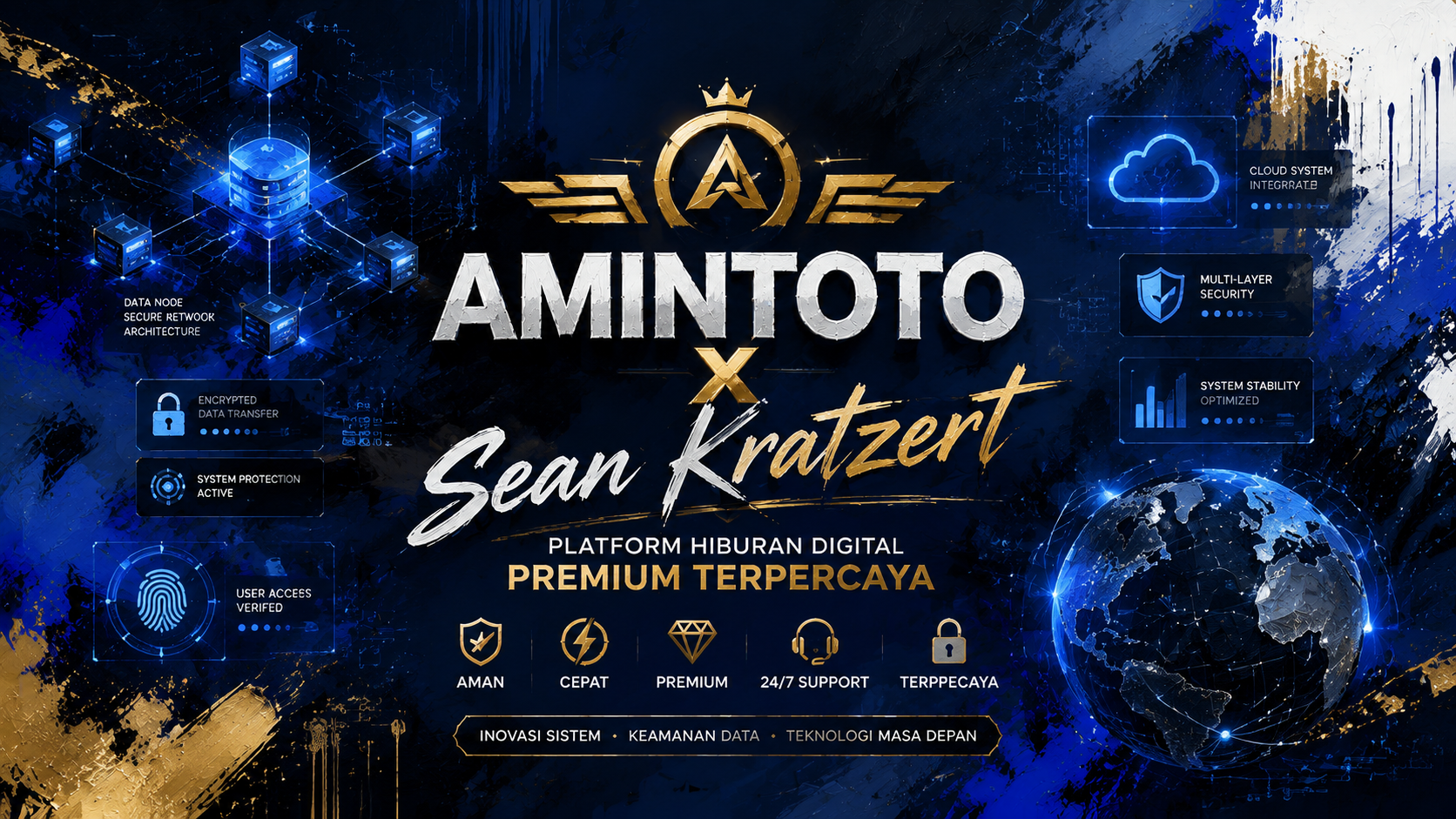AMINTOTO X Sean Kratzert Premium Modern Banner Layout